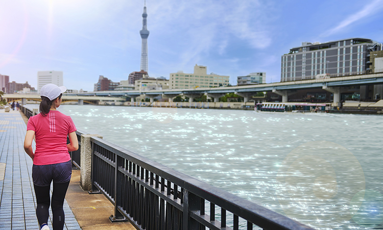 隅田川ランニング